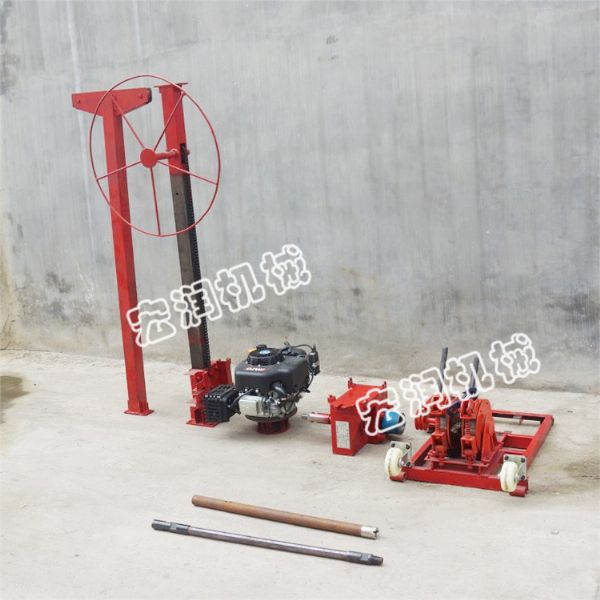 廠家生產(chǎn)汽油取芯機(jī)，戶外取芯勘探鉆機(jī)